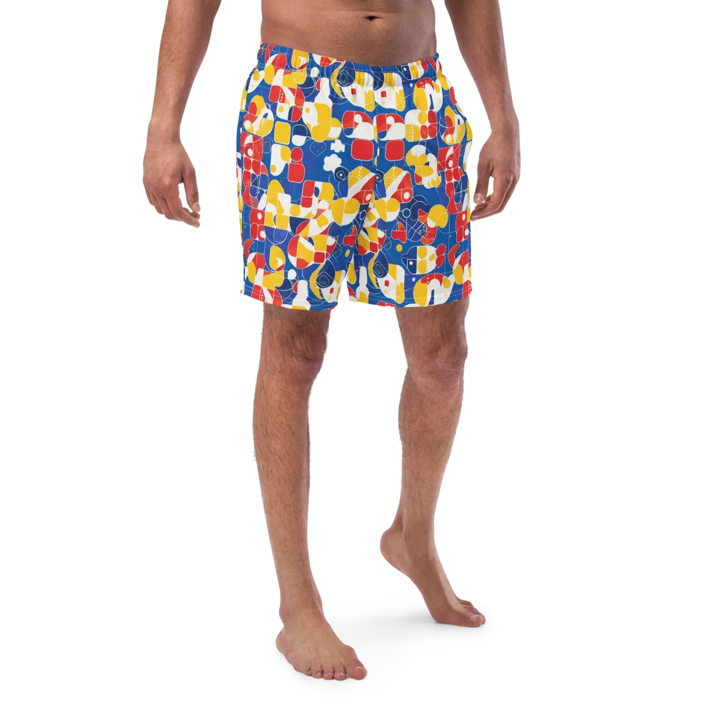 Modular Sunburst on Swim Trunks — Front