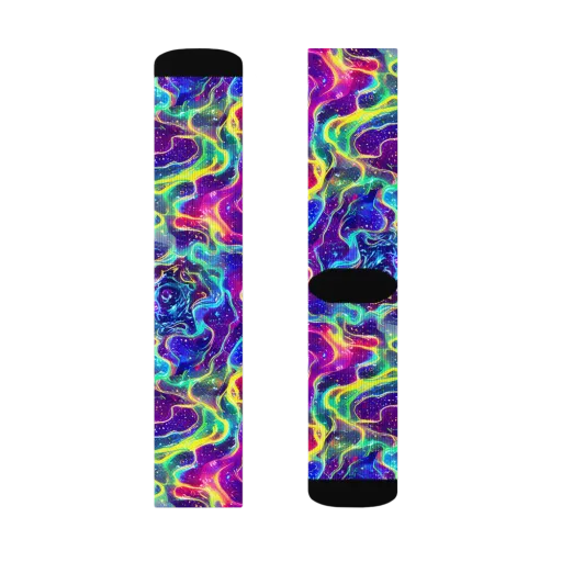 Liquid Light Show on a Socks