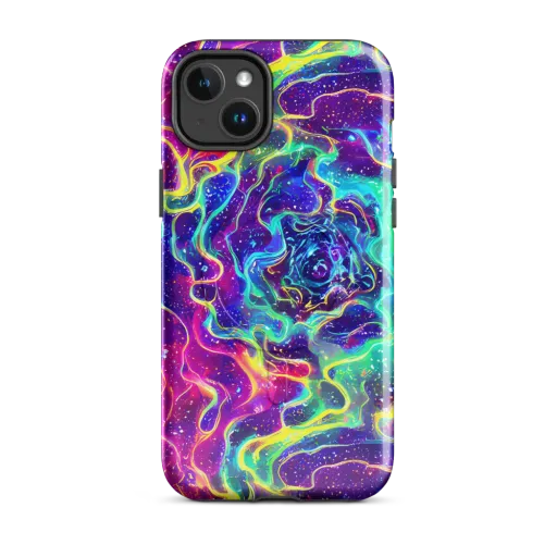 Liquid Light Show on a MagSafe Tough Case for iPhone®