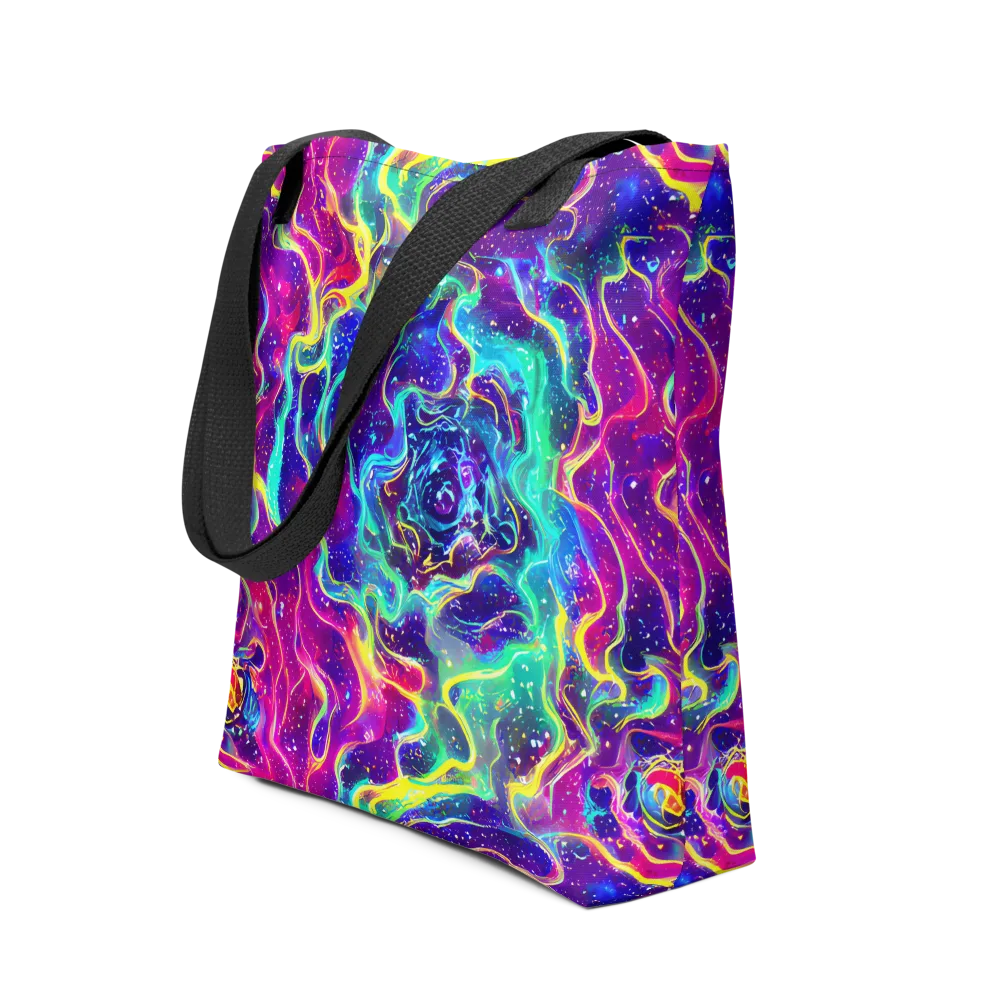 Liquid Light Show on Tote Bag — Front