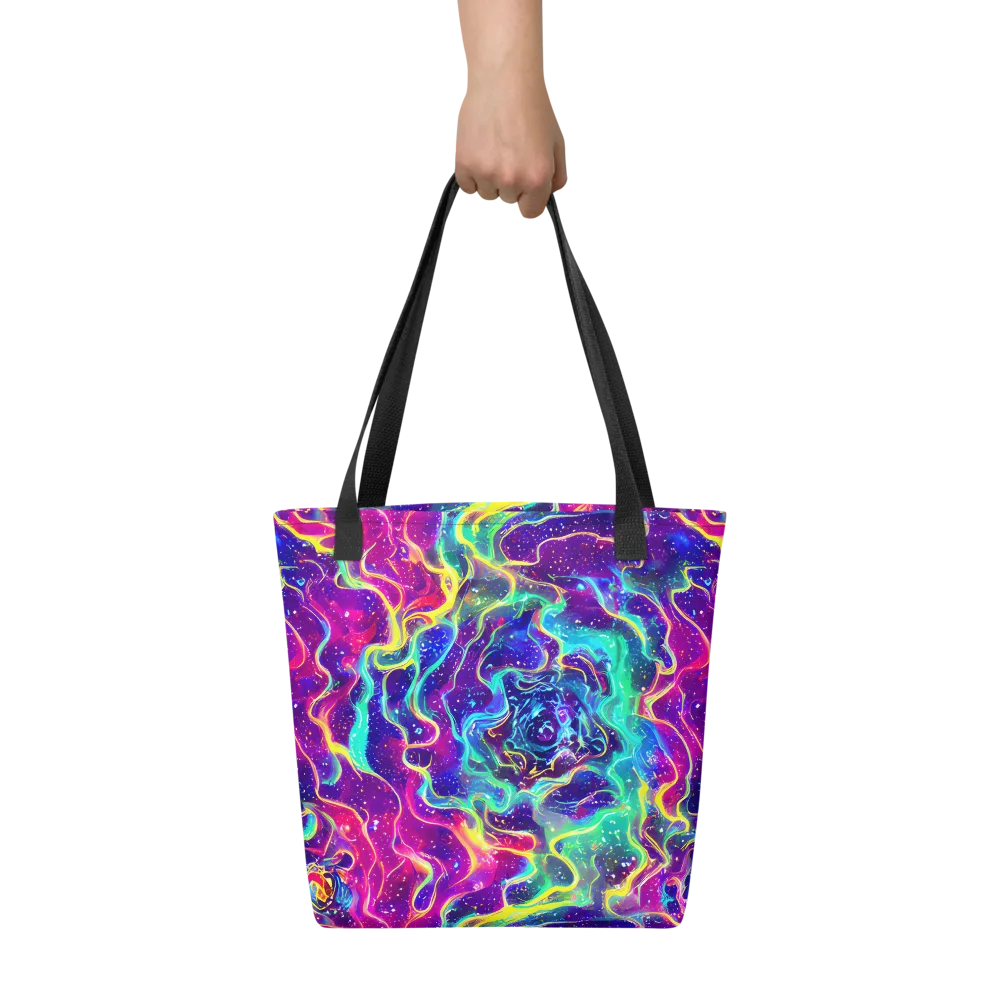 Liquid Light Show on Tote Bag — Front