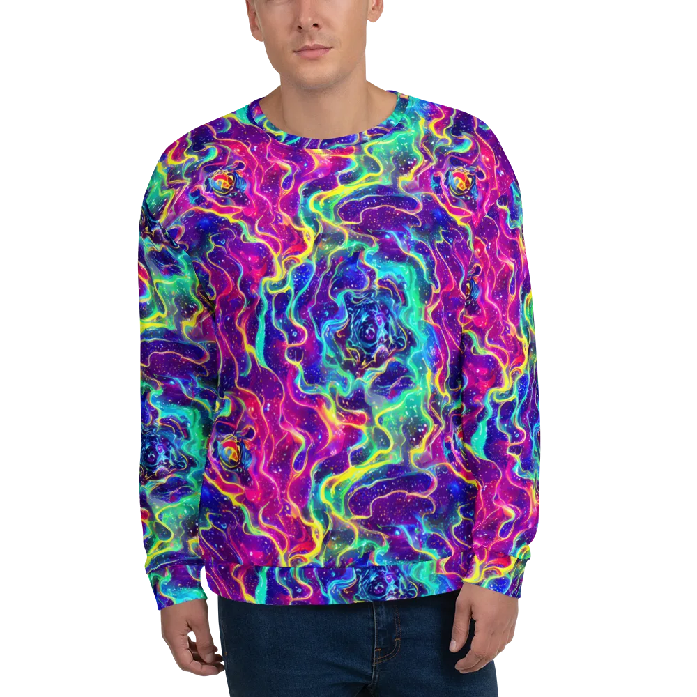 Liquid Light Show on Sweatshirt — Front