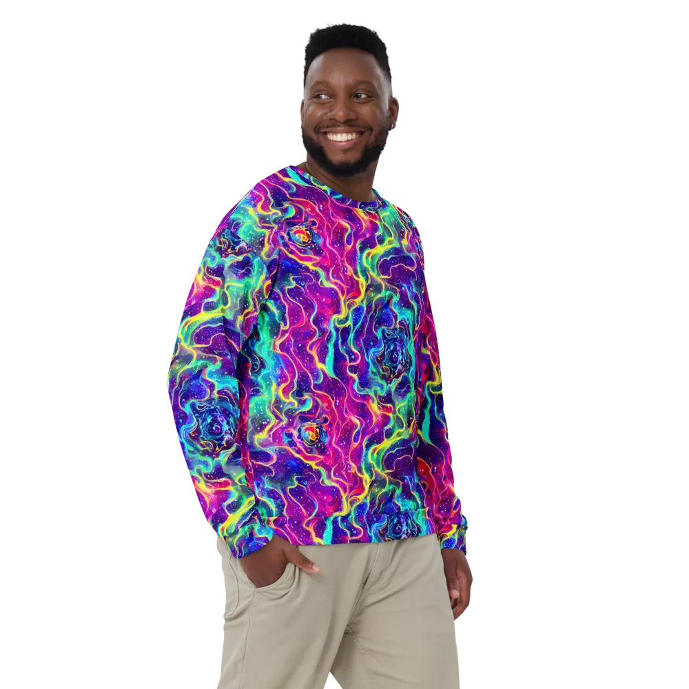 Liquid Light Show on Sweatshirt — Front