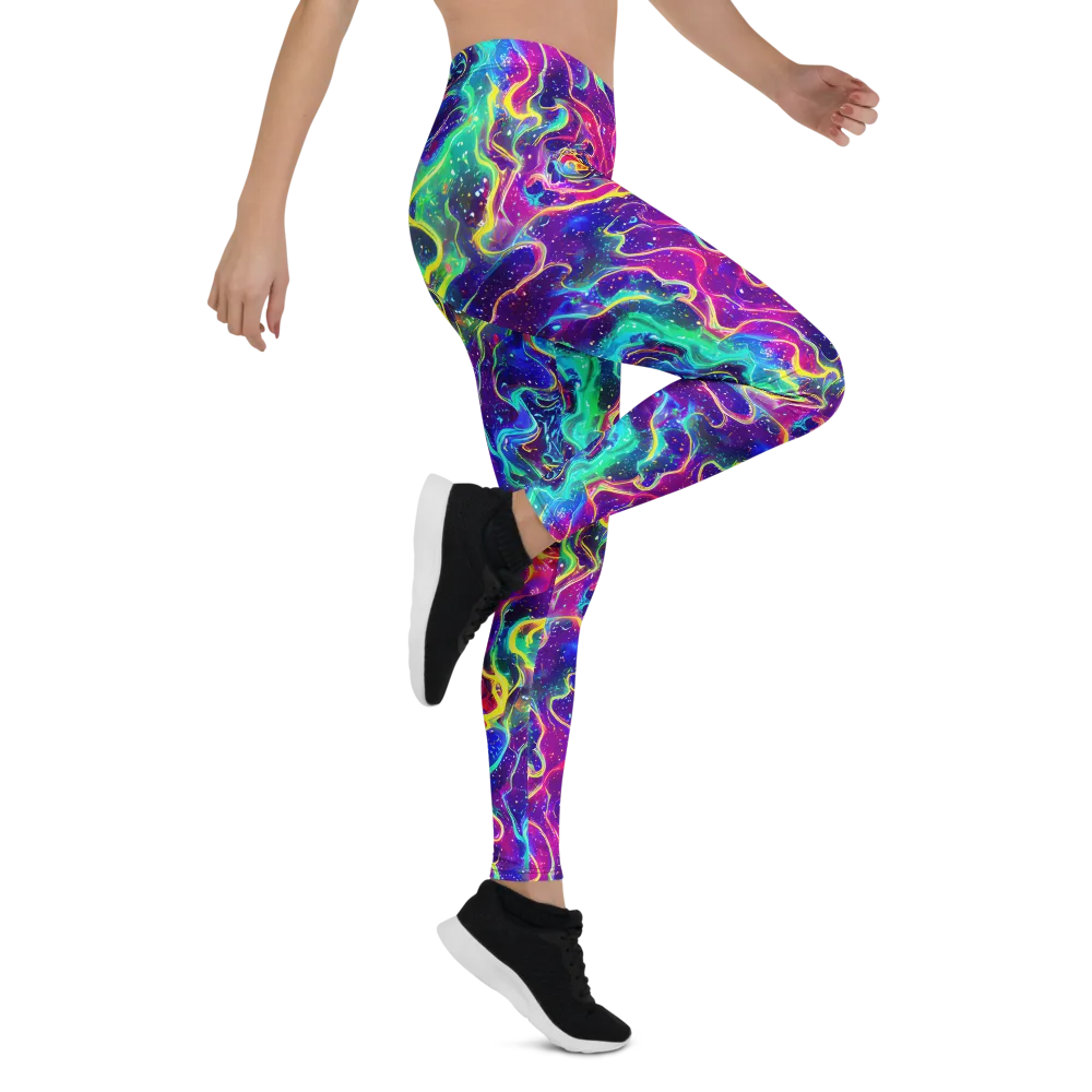 Liquid Light Show on Leggings — Right
