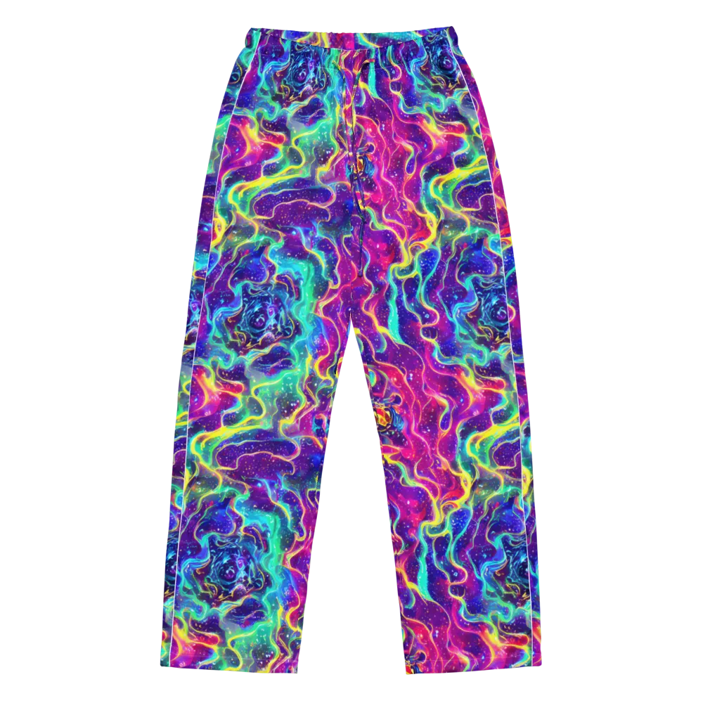 Liquid Light Show on Women's Pajama Pants — Front