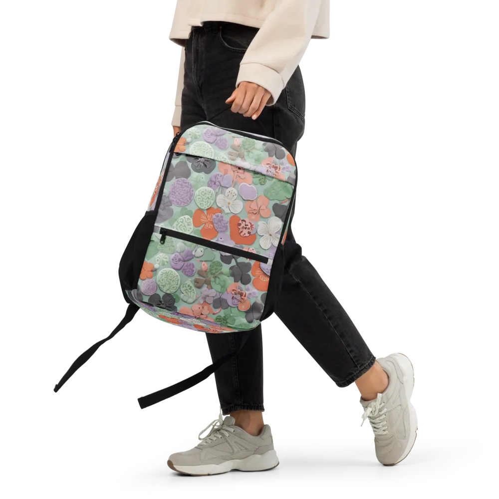 Garden Candy on Utility Backpack — Front