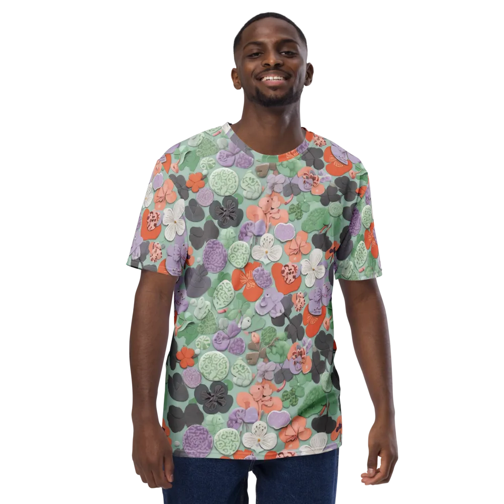 Garden Candy on Men's Crew Neck T-Shirt — Front