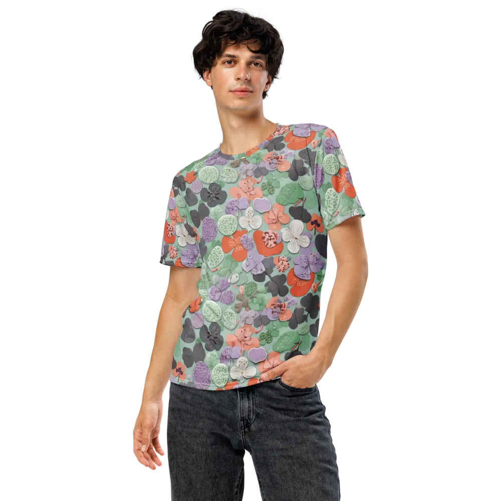 Garden Candy on Men's Crew Neck T-Shirt — Front