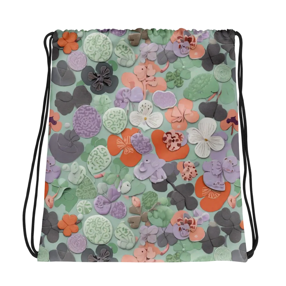 Garden Candy on Drawstring Bag — Photo