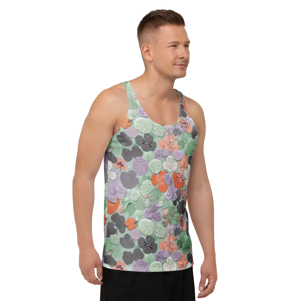 Garden Candy on Men's Tank Top — Right Front