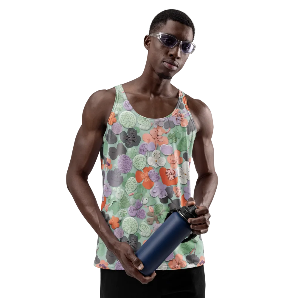 Garden Candy on Men's Tank Top — Front