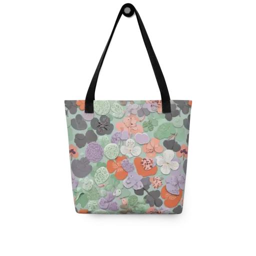 Garden Candy on a Tote Bag