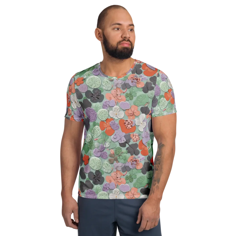 Garden Candy on Men's Athletic T-Shirt — Front