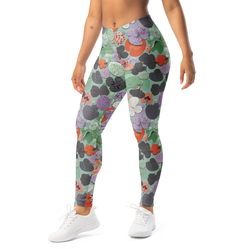 Garden Candy on Leggings — Left Front