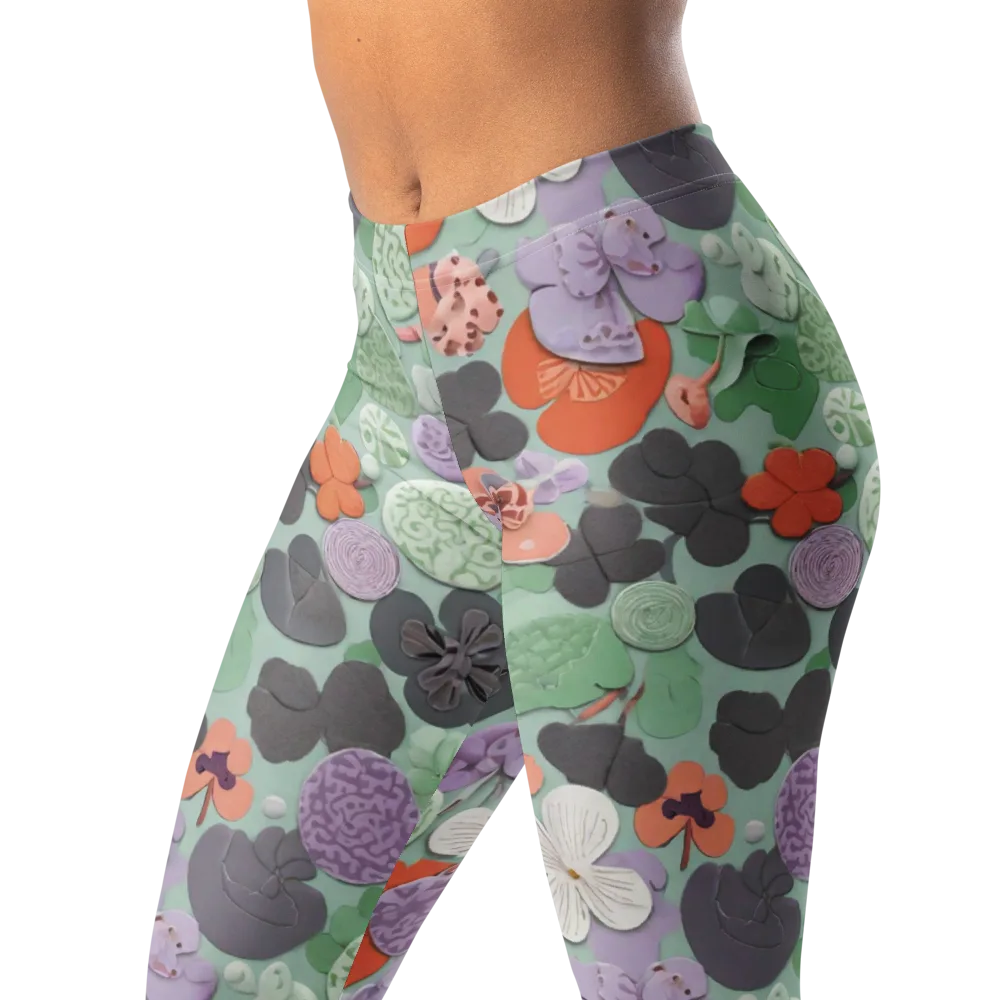 Garden Candy on Leggings — Left Front