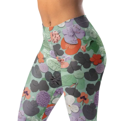Garden Candy on a Leggings
