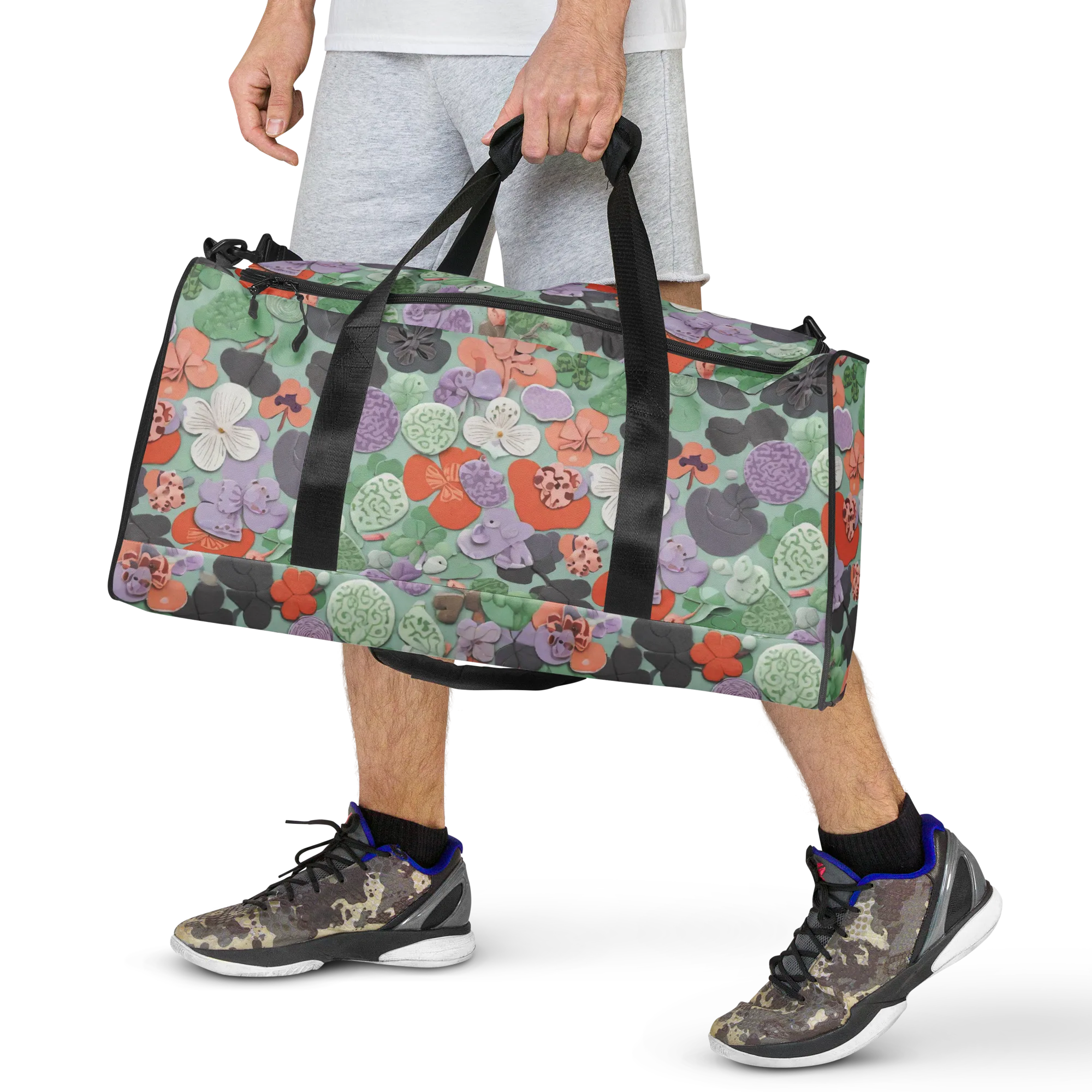 Garden Candy on Duffle Bag — Front