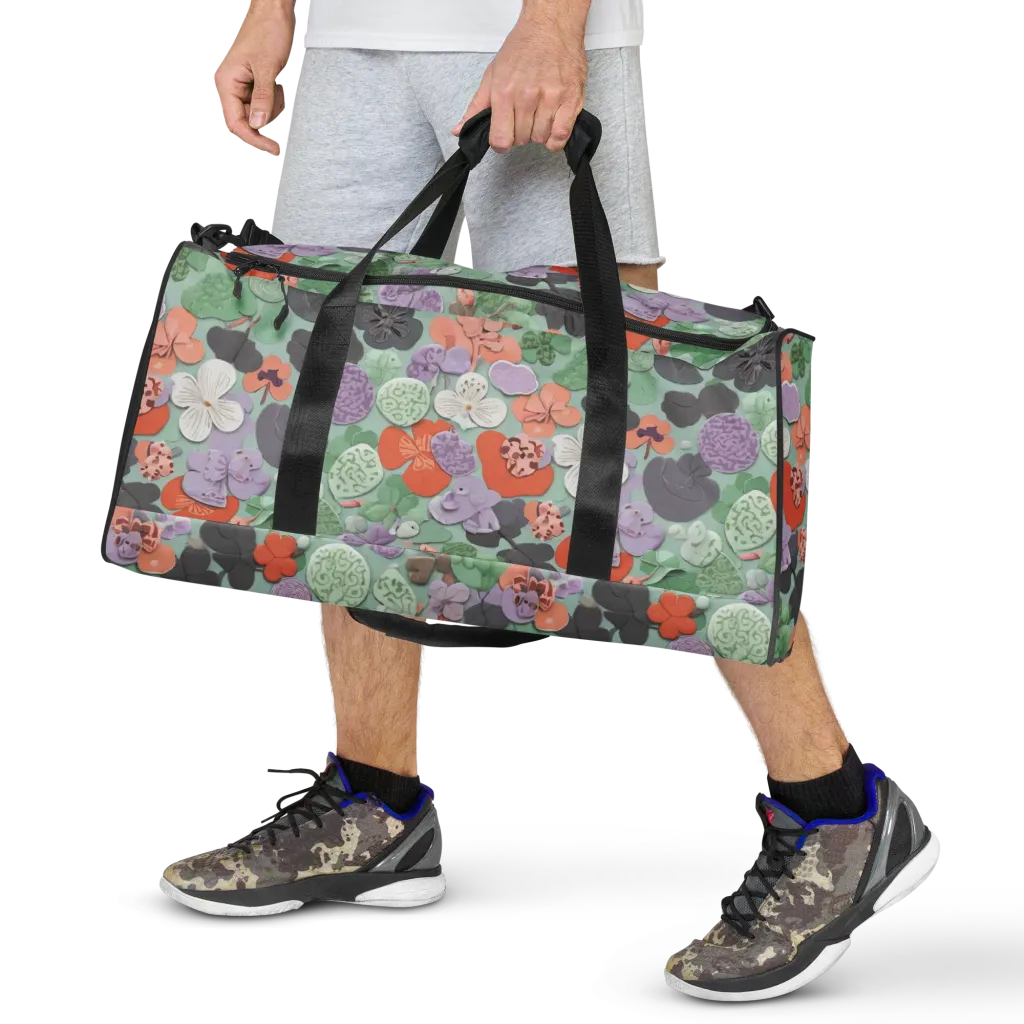 Garden Candy on Duffle Bag — Front