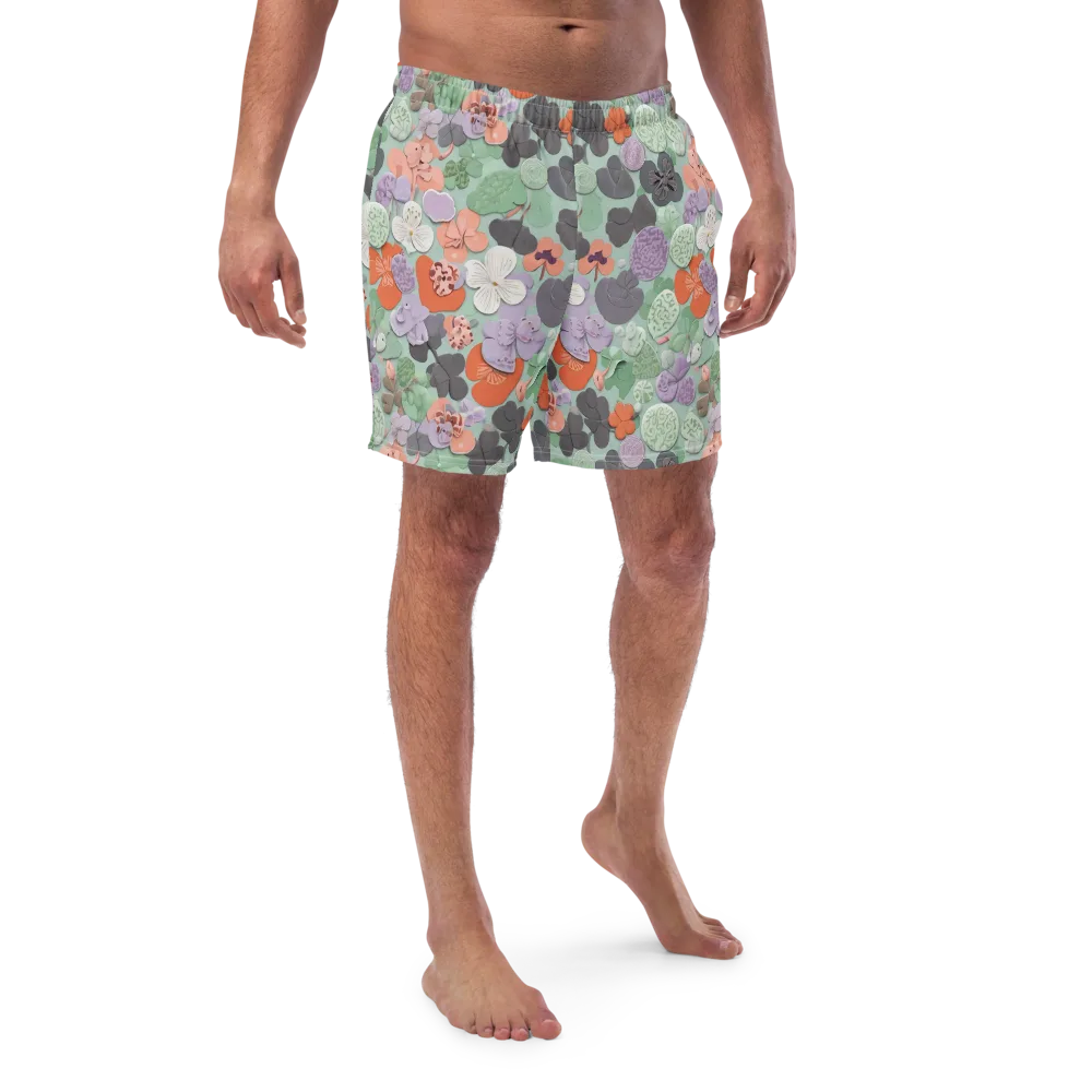 Garden Candy on Swim Trunks — Front