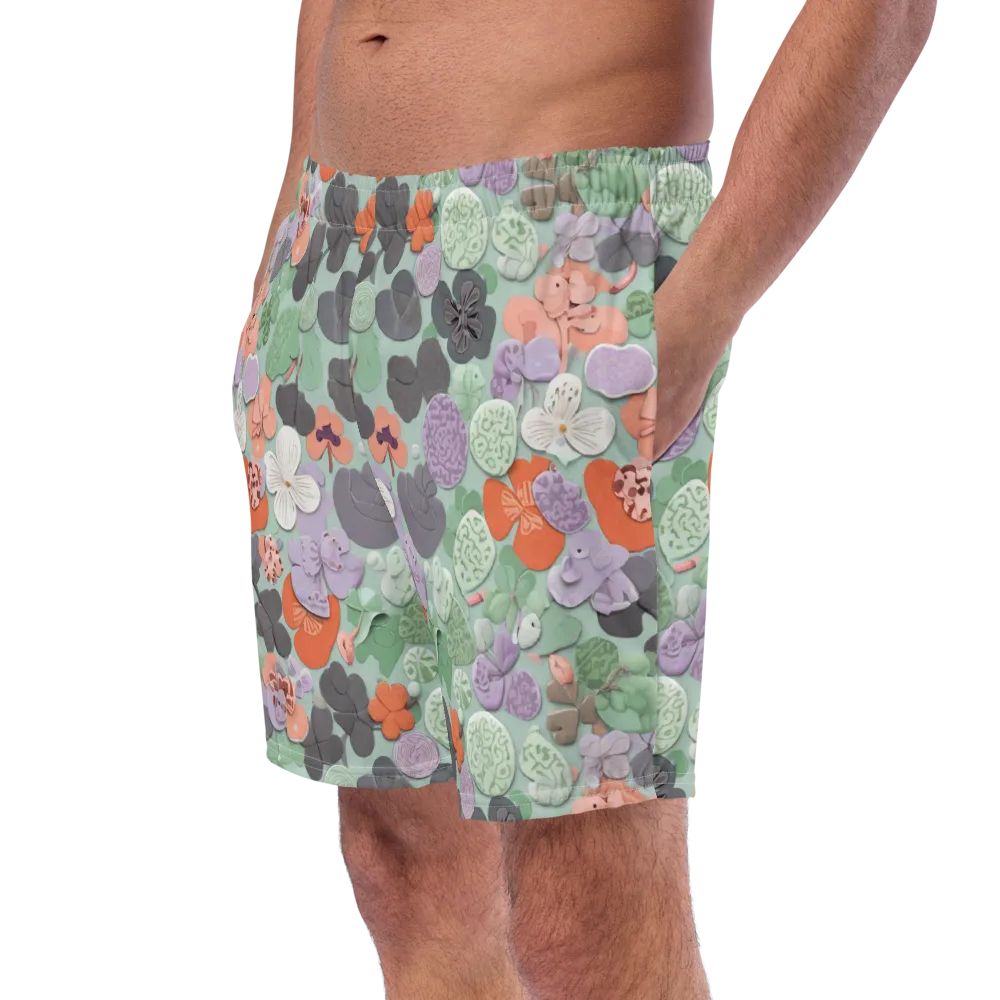 Garden Candy on Swim Trunks — Left Front