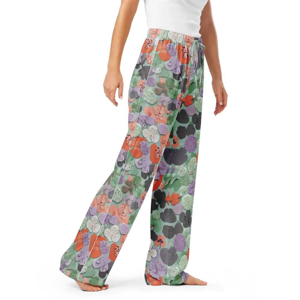 Garden Candy on Women's Pajama Pants — Right Front