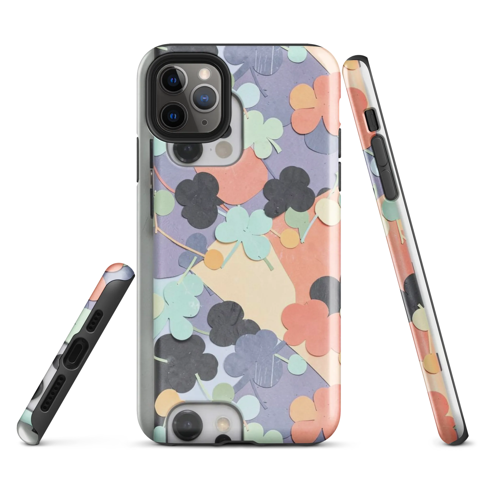 Pastel Pocket Garden on Tough Case for iPhone® — Front