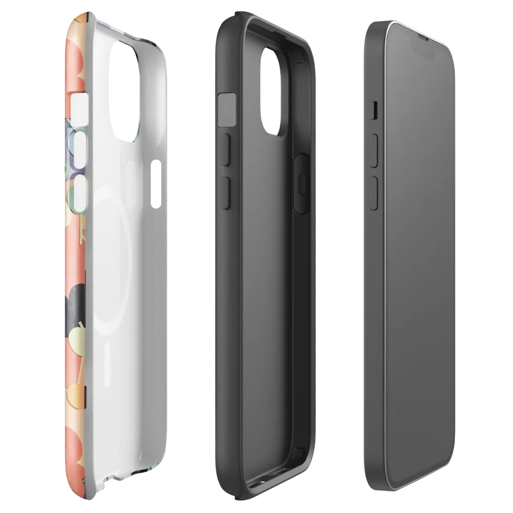 Pastel Pocket Garden on MagSafe Tough Case for iPhone® — Front