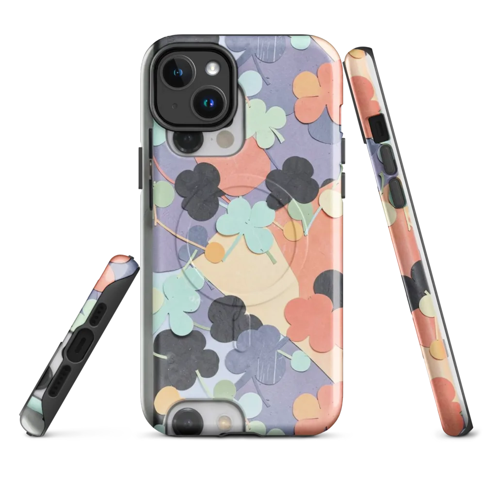 Pastel Pocket Garden on MagSafe Tough Case for iPhone® — Front