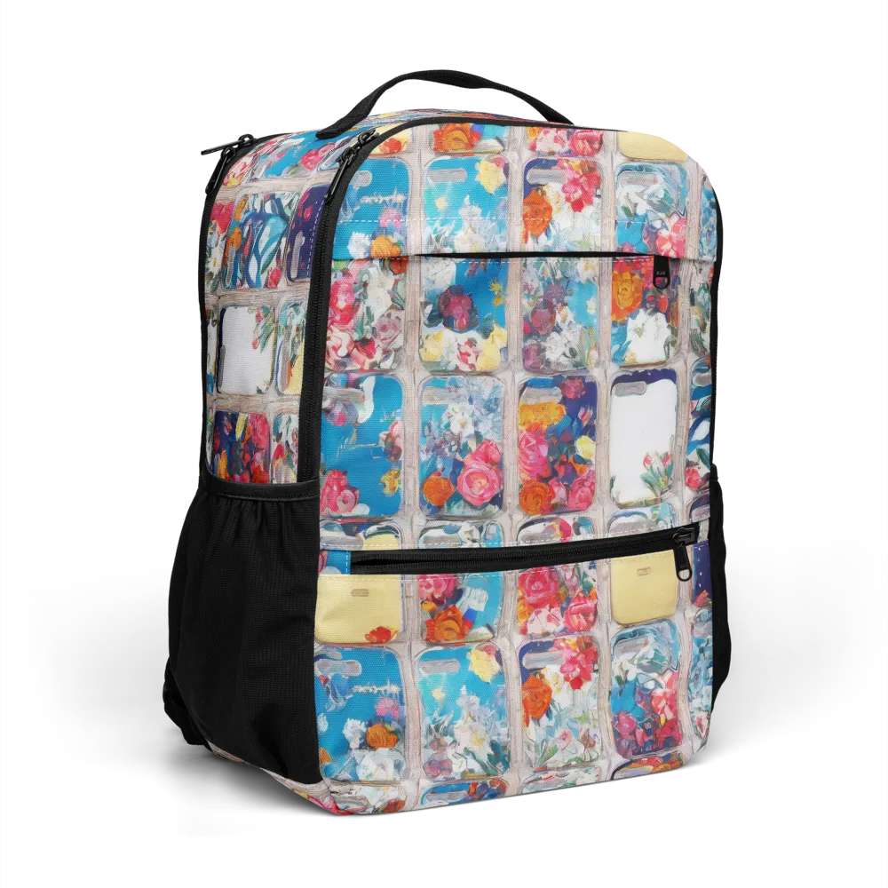 Gallery Garden on Utility Backpack — Right Front