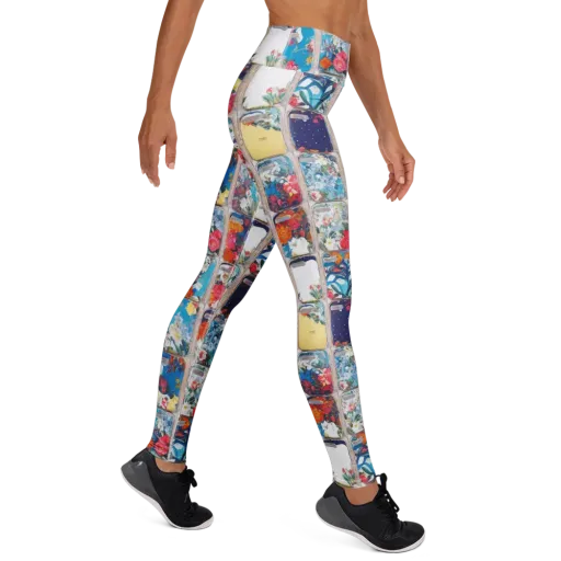 Gallery Garden on a Yoga Leggings