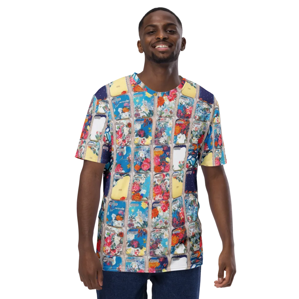Gallery Garden on Men's Crew Neck T-Shirt — Front