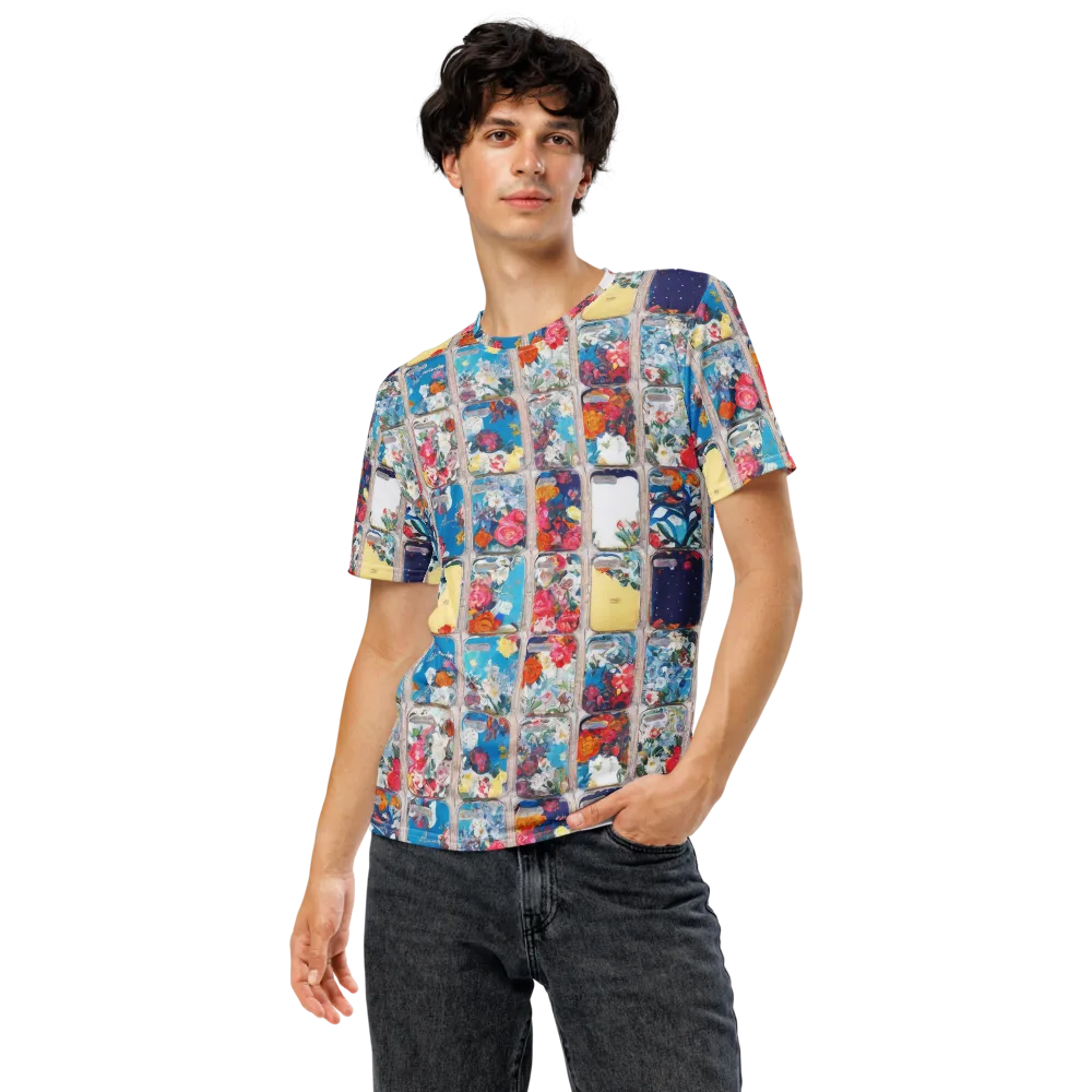 Gallery Garden on Men's Crew Neck T-Shirt — Front