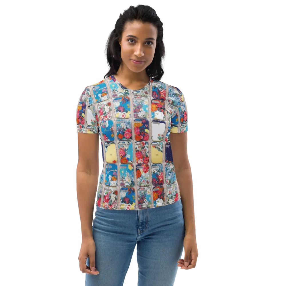 Gallery Garden on Women's Crew Neck T-Shirt — Front