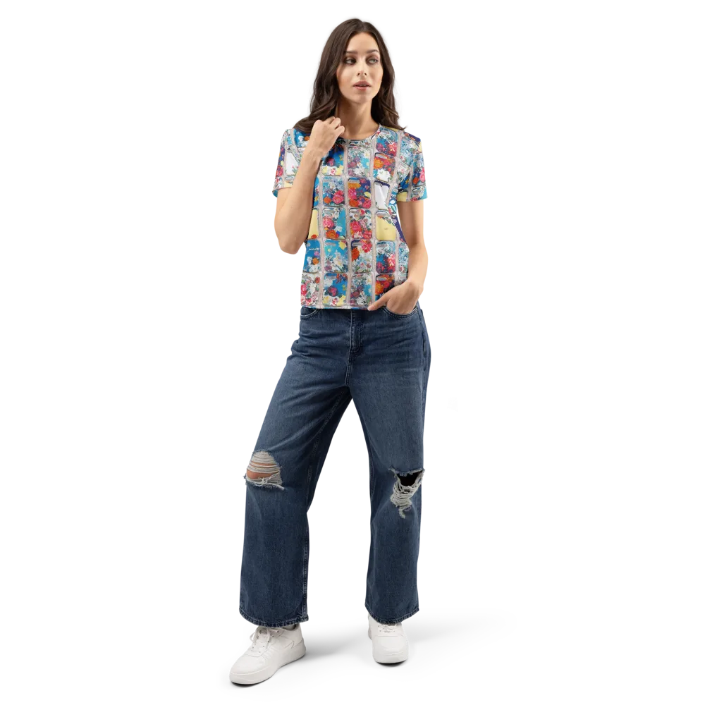 Gallery Garden on Women's Crew Neck T-Shirt — Front