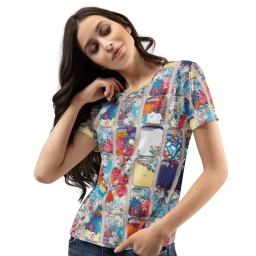 Gallery Garden on a Women's Crew Neck T-Shirt