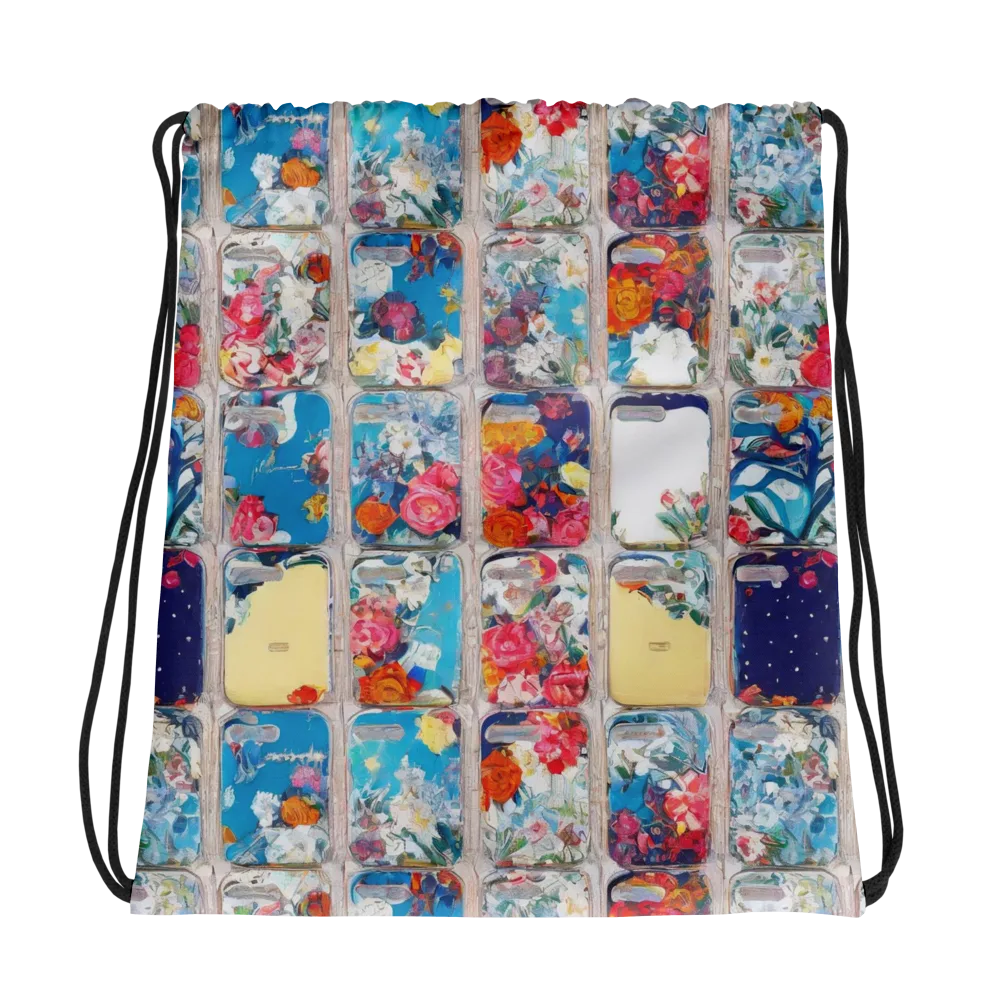 Gallery Garden on Drawstring Bag — Photo