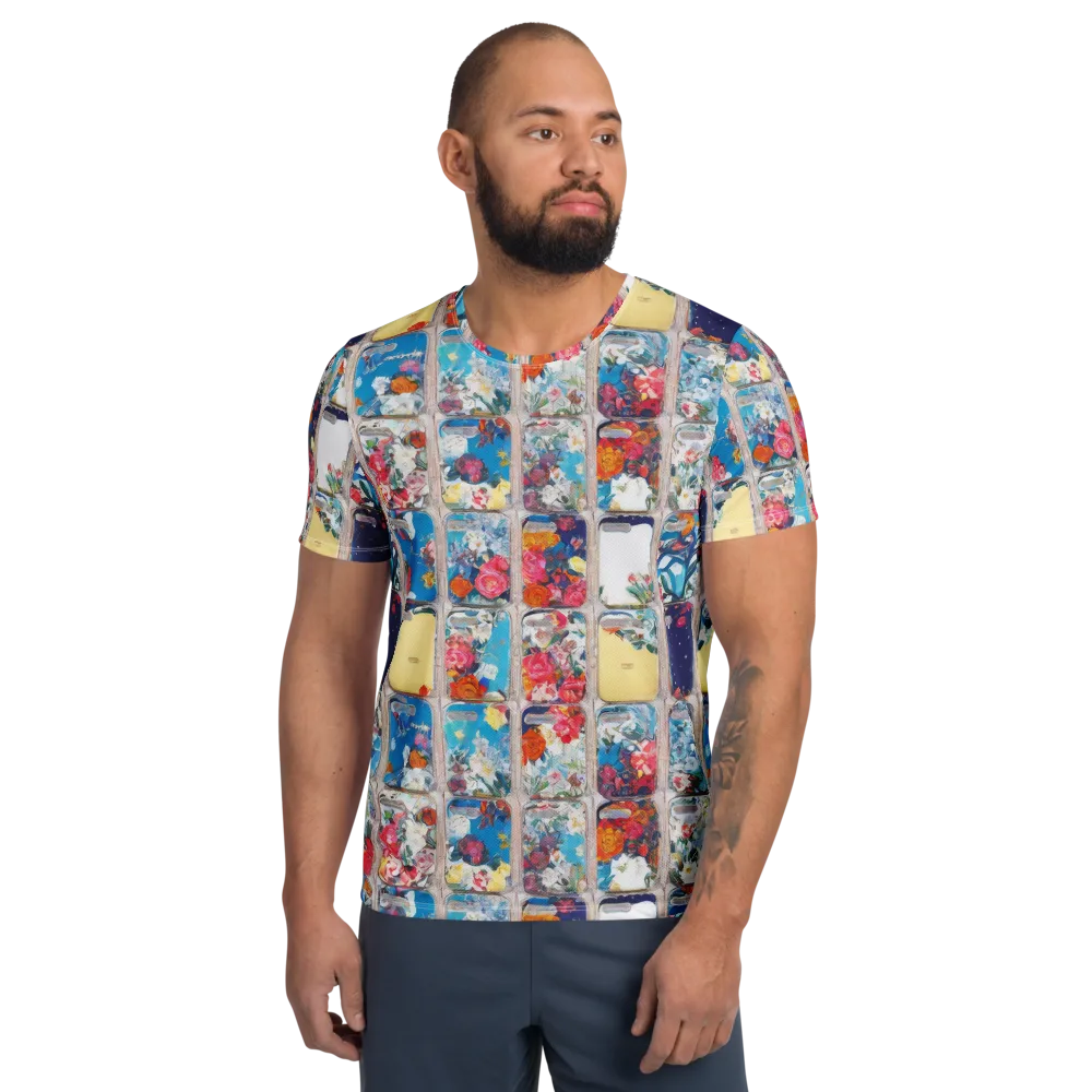 Gallery Garden on Men's Athletic T-Shirt — Front