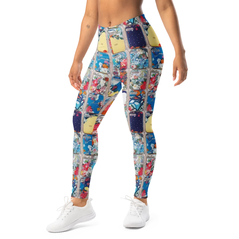 Gallery Garden on Leggings — Left Front