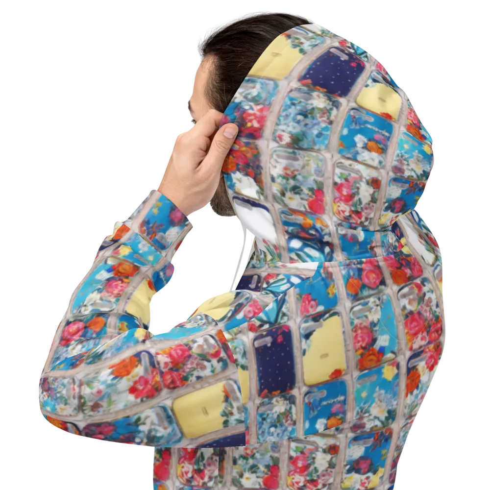Gallery Garden on Hoodie — Back
