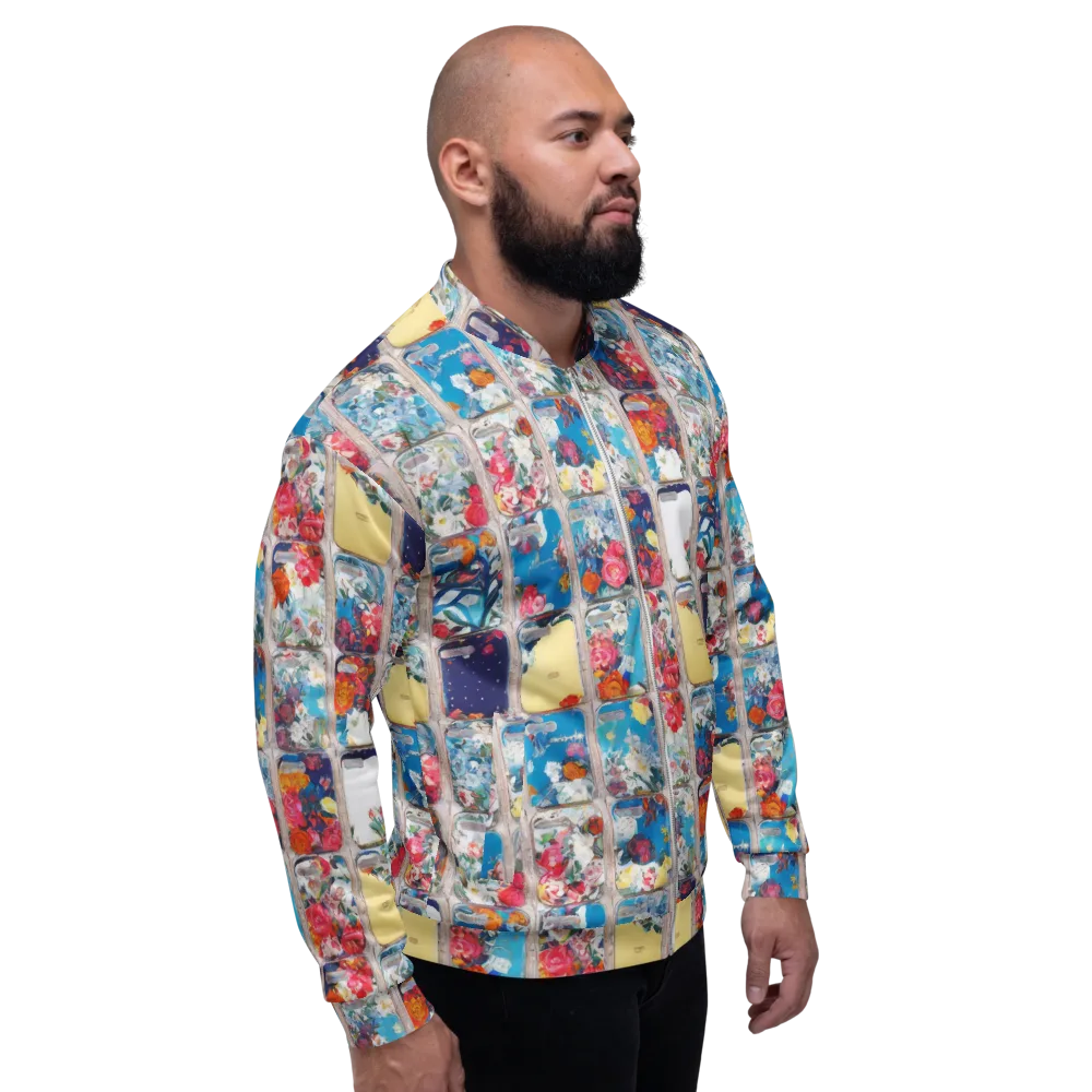 Gallery Garden on Bomber Jacket — Right