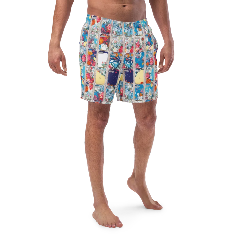 Gallery Garden on Swim Trunks — Front