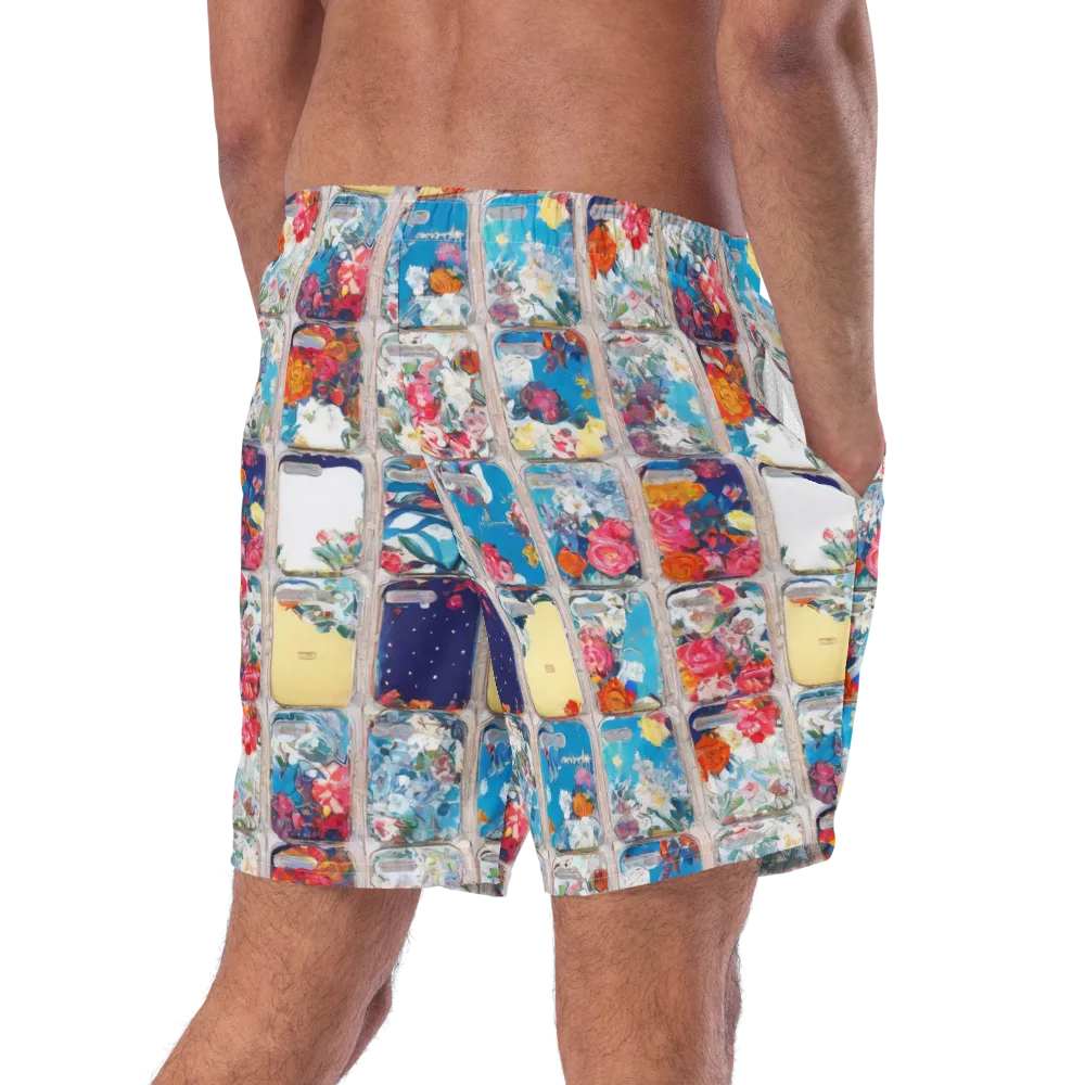 Gallery Garden on Swim Trunks — Right Back