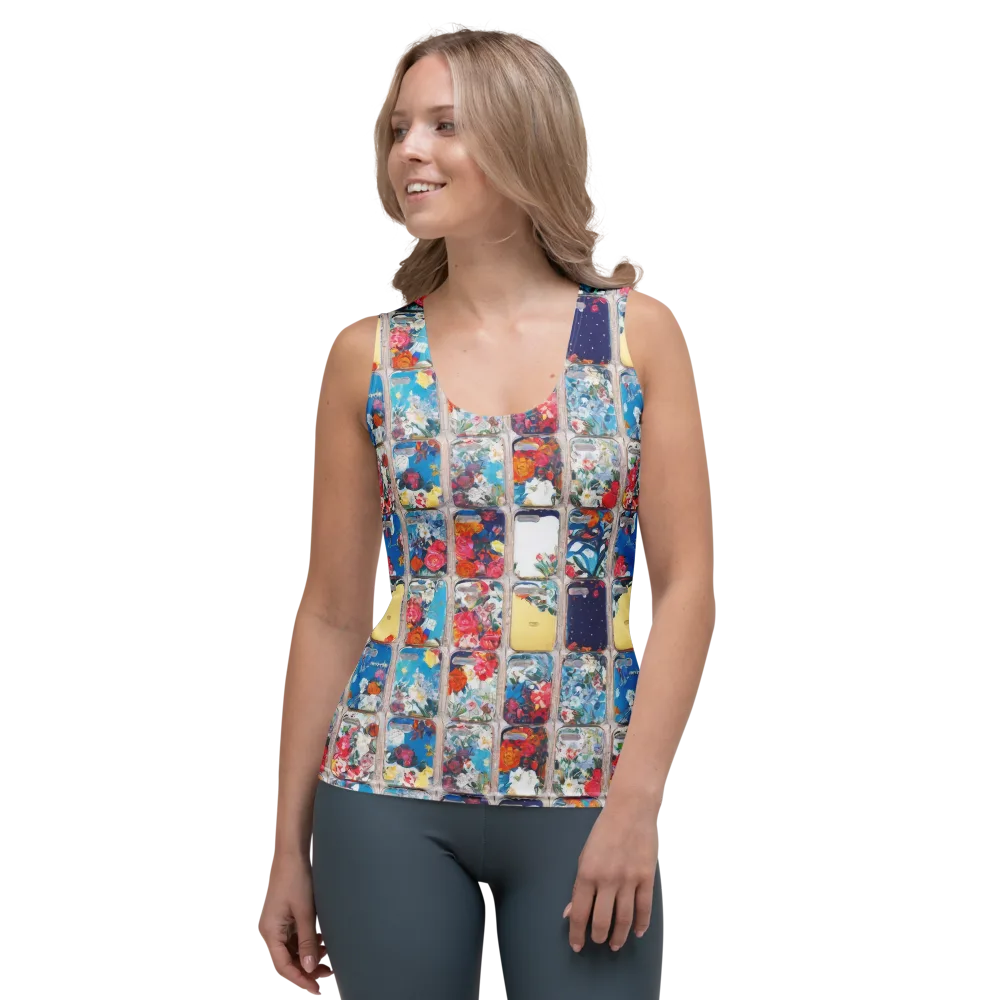 Gallery Garden on Women's Tank Top — Front