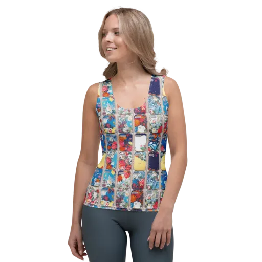Gallery Garden on a Women's Tank Top