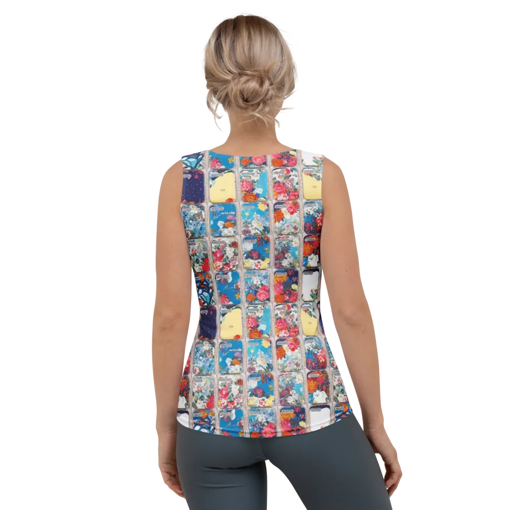 Gallery Garden on Women's Tank Top — Back
