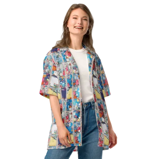 Gallery Garden on a Button Shirt