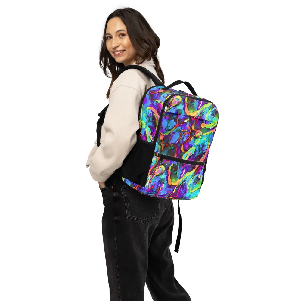 Molten Chromatics on Utility Backpack — Back