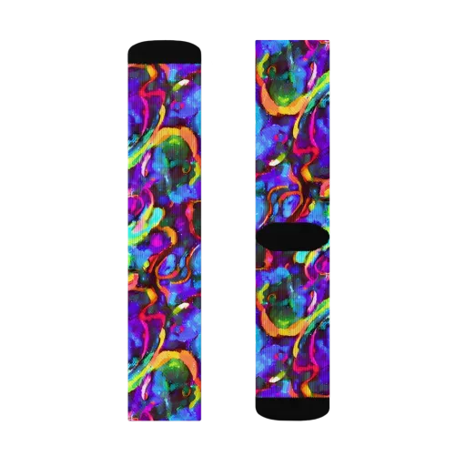 Molten Chromatics on a Socks