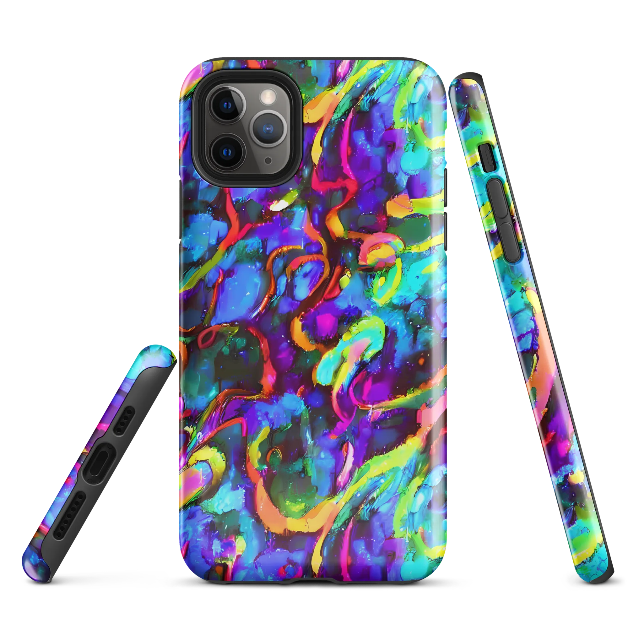 Molten Chromatics on Tough Case for iPhone® — Front