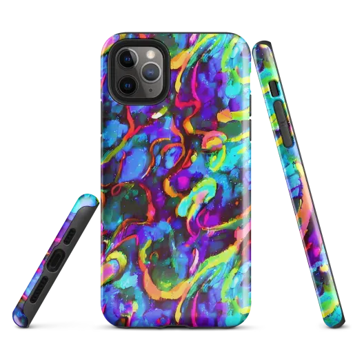 Molten Chromatics on a Tough Case for iPhone®